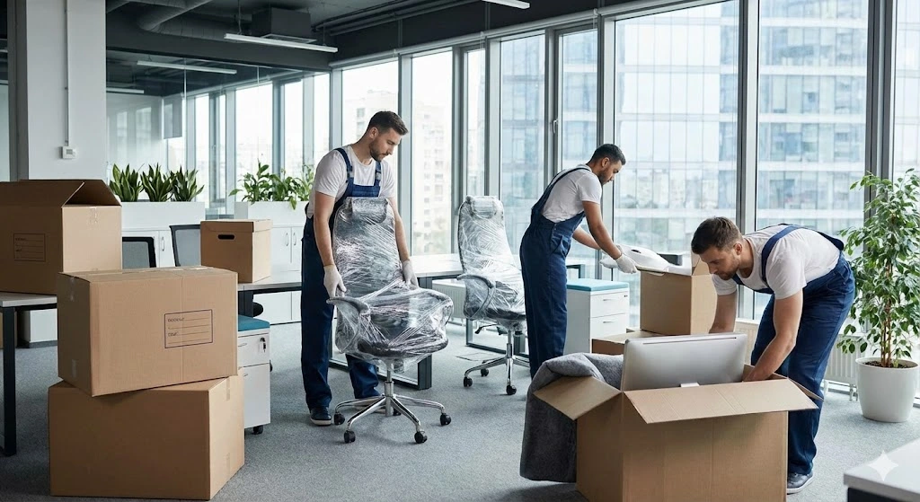 Office and shop relocation